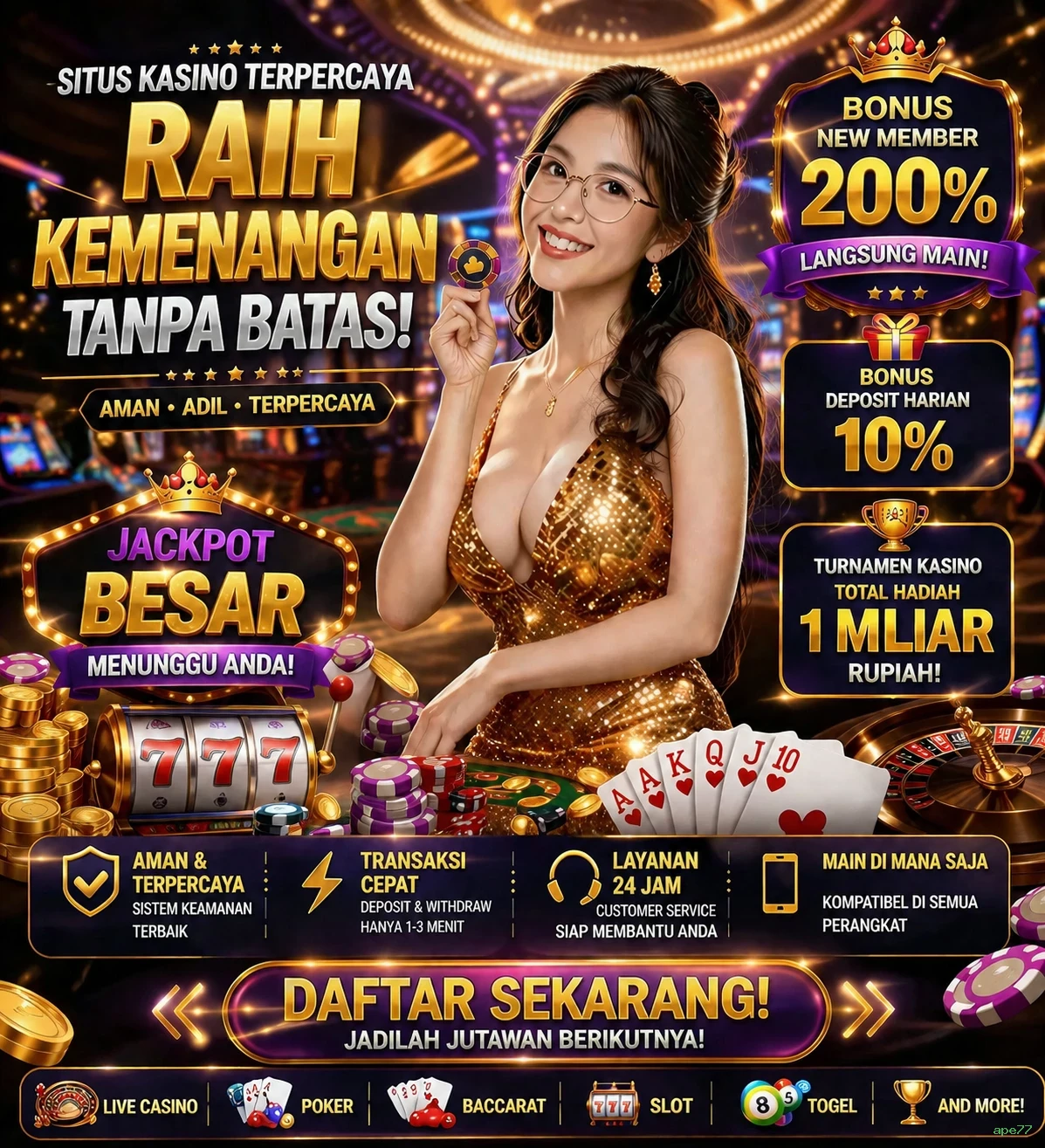 ape77 Komunitas Game